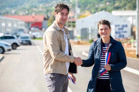 2024_10_08 Otvoritev nove komunalne infrastrukture v vzhodnem delu PSC Vrtača_Foto_Uroš Novina_010